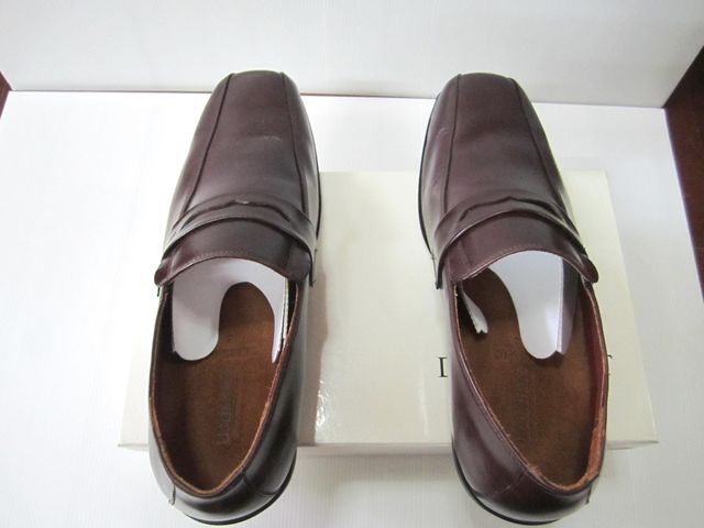 รองเท้าหนังใหม่  UDOMAGG สีน้ำตาลเข้ม สำหรับผู้ชาย