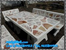 โต๊ะพนักพิง โต๊ะหินอ่อนพนักพิง โต๊ะหินขัดพนักพิง โรงงานผลิตโต๊ะพนักพิง โรงงานผลิตโต๊ะหินอ่อนพนักพิง โต๊ะสวยๆ โต๊ะสวยงาม โต๊ะสวยงามราคาถูก รูปที่ 3