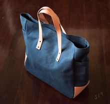 Jirawat leather goods tote bag (handmade custom) รูปที่ 1