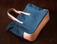 Jirawat leather goods tote bag (handmade custom) รูปที่ 2