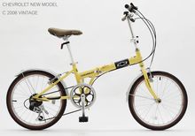 จักรยานพับได้ CHEVROLET VINTAGE C2006 สีครีม รูปที่ 1