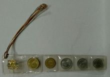 แผงเหรียญกษาปณ์หมุนเวียน ปี 2538 ชุด 5 เหรียญ รูปที่ 1