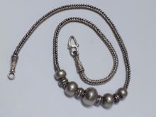 (1443) สร้อยคอเงินเก่า ร้อยเม็ดเงิน รูปที่ 2