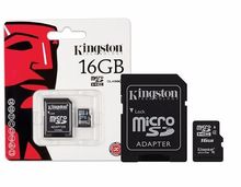 Micro SD Card Kingston 16 GB Class 4 ของแท้ประกันตลอดอายุ รูปที่ 1