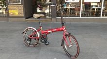 จักรยานพับ MINI COOPER เฟรมอลูสีแดง สภาพดี สมบูรณ์ เกียร์ ชิมาโน6 สปีด  วงล้อ20 รถสวย สภาพดี มือสอง ญี่ปุ่น  ราคา 6500 เปิดบริการทุกวัน 11.0