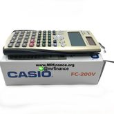 เครื่องคิดเลขทางการเงิน Casio FC 200V  ของใหม่  ของแท้ รูปที่ 4