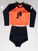 ชุดว่ายน้ำสีส้มดำ ยี่ห้อ PONDORA รูปที่ 2