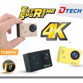 4K Action Camera DTECH รุ่น TCM074 สีดำ รูปที่ 2