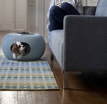 ที่นอนสำหรับหมาแมว สีน้ำตาลครีม สามารถเป็นกรงหิ้วไปไหนมาไหนได้ 3in1 ส่งฟรีให้ รูปที่ 6