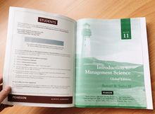 Textbook ตำราเรียน Introduction to Management Science(11edition) Bernard W.TaylorIII รูปที่ 3