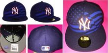 New York Yankees MLB 2015 July 4th Stars Stripes รูปที่ 4