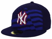 New York Yankees MLB 2015 July 4th Stars Stripes รูปที่ 1