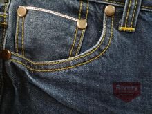 Rivery jeans สี Blue รูปที่ 5