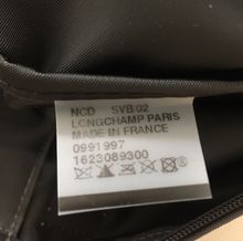 กระเป๋า Longchamp Le Pliage Size M หูสั้น สี Fusil (Gun Metal) สินค้าใหม่ พร้อมส่ง รูปที่ 6