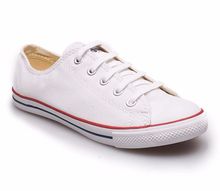 CONVERSE ALL STAR LEATHER OX - WHITE มือ1 รูปที่ 4