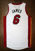LEBRON JAMES Authentic Jerseys - Cleveland Cavaliers Miami Heat รูปที่ 5