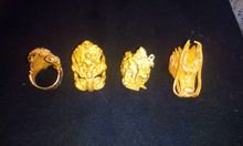 แหวนทองเหลืองทรงพระพิฆเณศ มังกร พ่อปู่ ฯลฯ รูปที่ 2