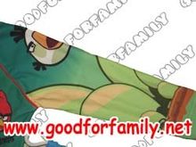 ชุดว่ายน้ำเด็ก Wetsuit แขนยาว ซิปหน้า Angry Birds สีเขียว รหัส swmagb012 รูปที่ 4