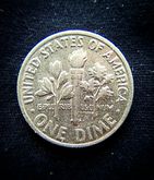 One dime1968 proof Roosevelt, no s coin of America เหรียญหายากครับถ้าเป็นเหรียญสวยๆสภาพไม่ผ่านการใช้หลักล้านบาทหรือประมาณ3-4หมื่นดอลลาร์ รูปที่ 2