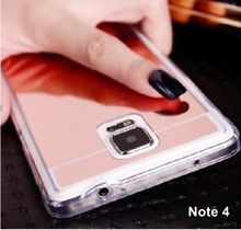 เคสกระจกเงาซิลิโคน Samsung Galaxy Note 4  ทำให้มือถือดูใหม่ขึ้น สวยหรูมากๆ รูปที่ 8