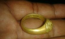 แหวนตะกร้อ(ใหญ่)ล.พ.ขวัญ วัดบ้านไร่  จ.พิจิตร รูปที่ 1