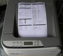 เครื่องพิมพ์เลเซอร์สี Ricoh Aficio SP C240dn รูปที่ 1