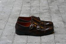 Double Monk Straps shoes (Size 41) รูปที่ 2