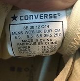 สินค้าล็อตใหม่ - รองเท้า Converse ของแท้มือสอง ไซด์ 39.5 เบอร์ UK 6.5 สภาพสมบูรณ์ รูปที่ 3
