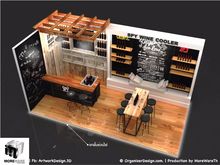 รับออกแบบบูธ ออกแบบ3D Booth Event งานOrganizer รับเขียนแบบ เขียนภาพ 3D Perspective-Interior-Exterior-Booth รับทำ 3D รูปที่ 7