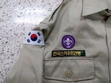 Korea Boy Scouts เสื้อลูกเสือ เกาหลี แขนยาว ไซร์ M มือสองสภาพดี S305 รูปที่ 2