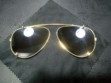 Vtg Rayban Clip on Aviator, Outdoorsman Style Made in USA.  รูปที่ 6