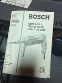 ขายสวาลไฟฟ้าโรตารี่ยี่ห้อ BOSCH รุ่นGBH2-20 SE Made in Germany แท้สภาพสวยพร้อมกล่อง รูปที่ 4
