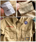 เสื้อเชิ้ตแขนยาว Vintage Shirt boy scout of america รูปที่ 3