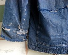 vintage 1970s jacket Workwear Blue Coat Jeans Denim Bigben Wranglers สภาพเซอร์ๆ Made In USA. รูปที่ 6