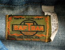 Vintage 1960-70s saftbak hunting clothes altoona pa Jacket Jeans Made In USA. รูปที่ 1