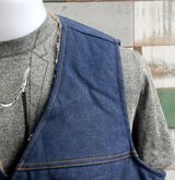 Vintage 1960-70s vest mens Blue Jeans Denim IDEAL รูปที่ 4