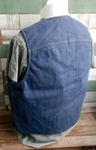 Vintage 1960-70s vest mens Blue Jeans Denim IDEAL รูปที่ 8