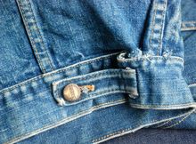vintage 1960-70s Retro Collectable Rare Mens Jacket Jeans Denim BlueBell Maverick รูปที่ 1