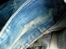 vintage 1960-70s Retro Collectable Rare Mens Jacket Jeans Denim BlueBell Maverick รูปที่ 7