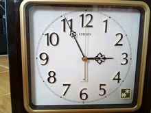 นาฬิกาCITIZEN QUARTZเรือนไม้ นาฬิกาแขวน ของสะสม ของเก่า ญี่ปุ่น รูปที่ 5