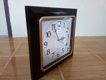 นาฬิกาCITIZEN QUARTZเรือนไม้ นาฬิกาแขวน ของสะสม ของเก่า ญี่ปุ่น รูปที่ 1