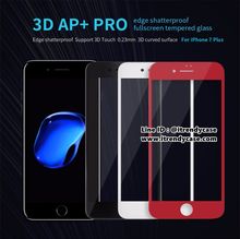 iPhone 7 Plus (เต็มจอ ขอบนิ่ม) - กระจกนิรภัย 3D AP+ PRO 0.23mm Nillkin แท้ รูปที่ 9