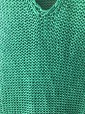 เสื้อถักไหมพรมสีเขียว สภาพดี ซื้อจาก Shop HM รูปที่ 3