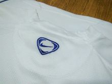ส่งฟรี เสื้อกีฬา NIKE FIT DRY (อก 38")  คอวี ไซส์ XS สีขาว โลโก้ปักสีน้ำเงิน สภาพสวยใหม่มาก 
MADE IN THAILAND รูปที่ 6