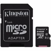 KINGSTON คิงส์ตัน เมมโมรี่การ์ด Micro SDHC ขนาด 64GB Class 10 การ์ดกล้อง การ์ดความจำ การ์ดมือถือ พร้อม SD Adapter ของแท้ รับประกันคุณภาพ รูปที่ 2