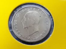 (5367) เหรียญนอก ปี 1957 ประเทศกรีซ รูปที่ 2