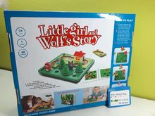 Little girl and Wolf's story puzzle game let's fine tge path to grandma  รูปที่ 3