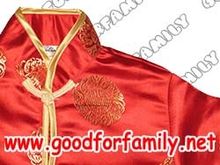 ชุดจีน เสื้อแขนสั้น กางเกงขายาว ชุดเด็กผู้ชาย เสื้อคอจีน สีแดง ชุดตรุษจีน ชุดแฟนซี แต่งแฟนซี เสื้อผ้าเด็ก รหัส fcychi054 รูปที่ 3