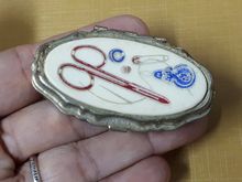 (5443) ตลับทองเหลืองงานเก่า รูปที่ 6