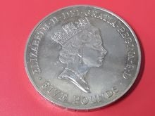(1248) เหรียญควีนส์ อลิซาเบธที่่ 2 เนื้อเงิน รูปที่ 1